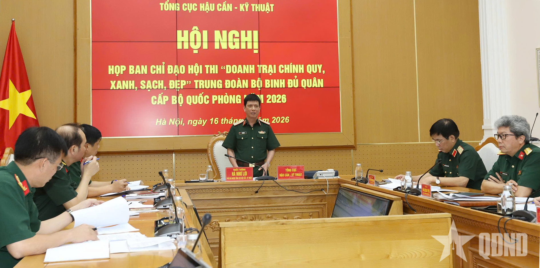 Sẵn sàng cho Hội thi “Doanh trại chính quy, xanh, sạch, đẹp” Trung đoàn bộ binh đủ quân năm 2026